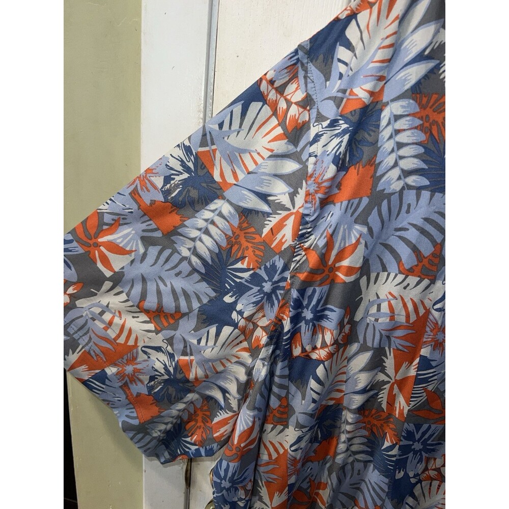 Island Passport Hawaiian Shirt Mens 3XLT Button Front Rayon Resort Vacation New - Picture 4 of 9